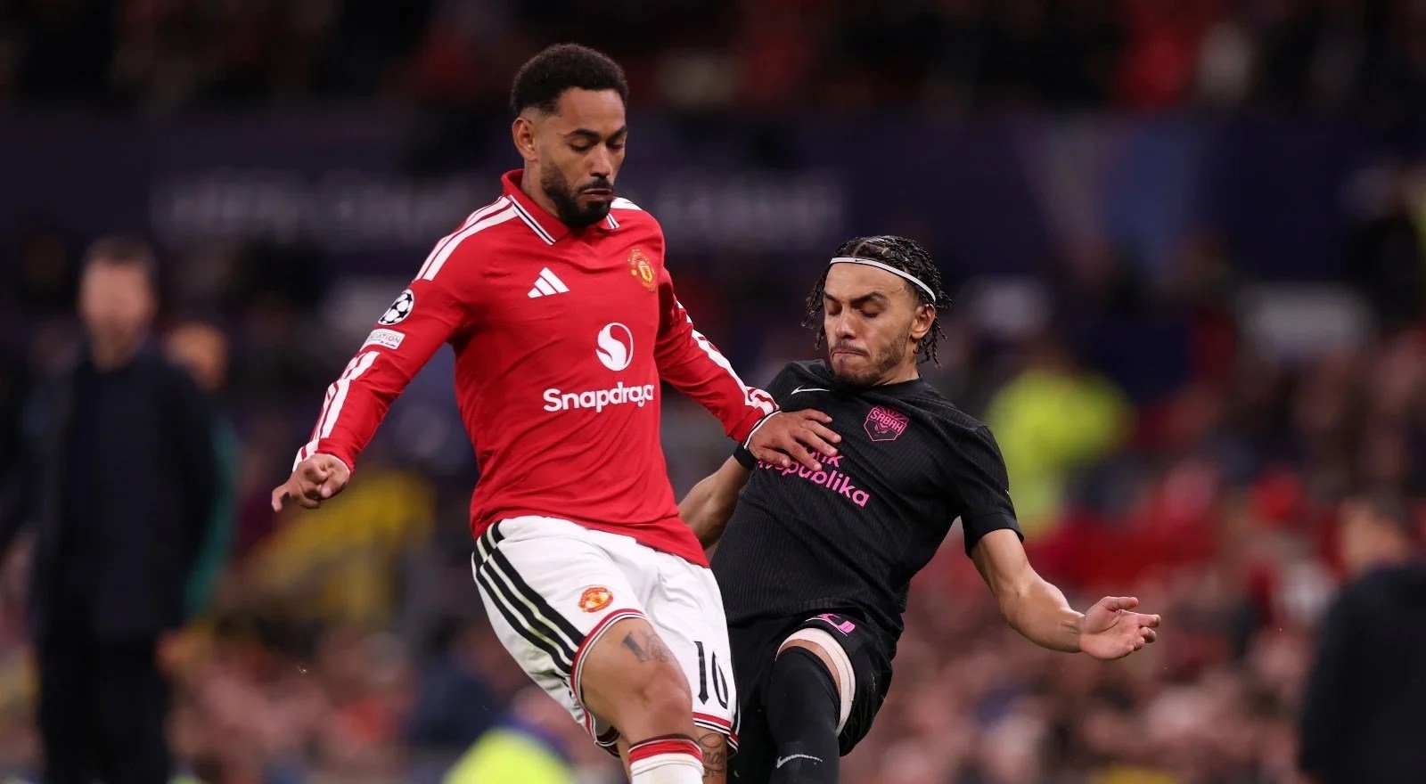 manchester united vs sabah UCL Cunha